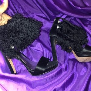 Nine West Fringe Heels
